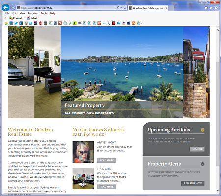 Goodyer's website Goodyer's website